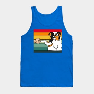 Best Retro Dog Owner Of All Time Tank Top
